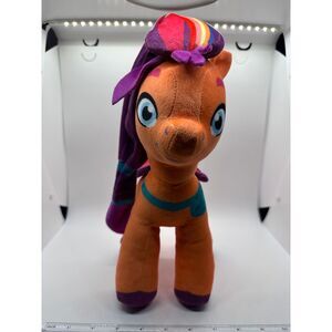 Hasbro My Little Pony Sonny Starscout Plush‎ Stuffed Orange,Purple Toy 12 in